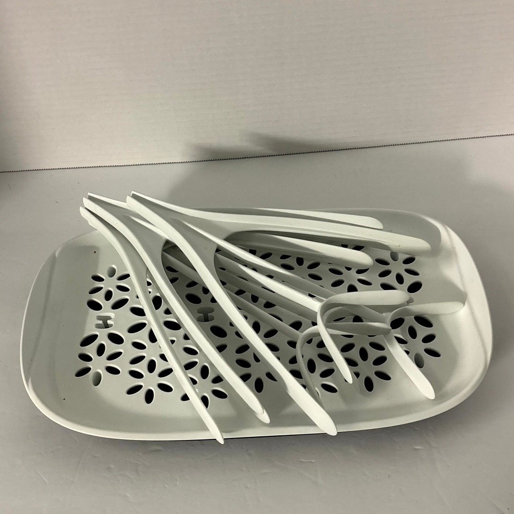 Philips Avent Baby Bottle Drying Rack SCF149/00 White Detachable Tray